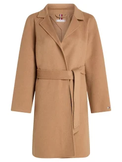 Damen Mantel mit Wolle