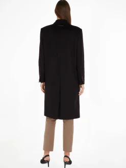 Damen Mantel mit Wolle