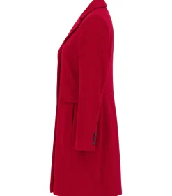 Damen Mantel mit Wolle und Kaschmir