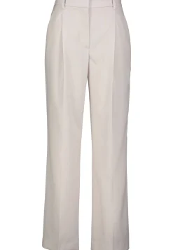 Damen Marlenehose aus Wolle und Mohair