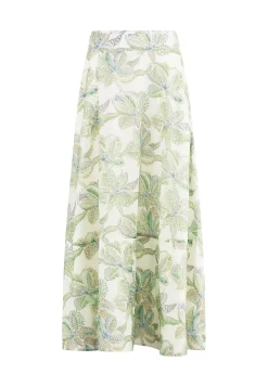 Damen Maxirock DESERT ROSE PRINT