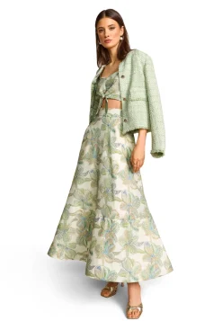 Damen Maxirock DESERT ROSE PRINT