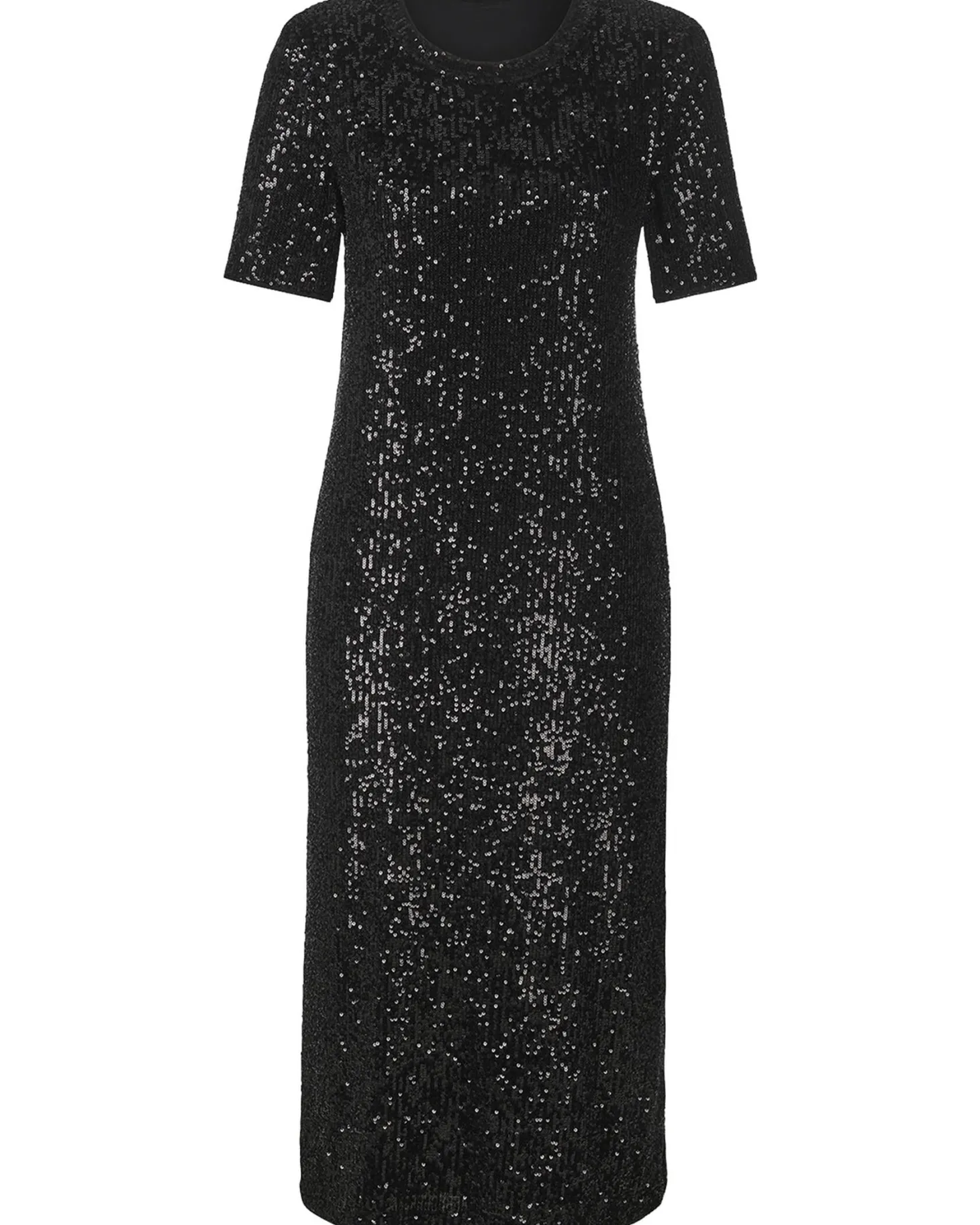 Damen Midikleid mit Pailetten