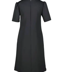 Damen Midikleid Relaxed Fit Kurzarm