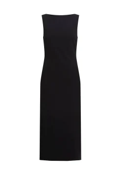 Damen Midikleid SCUBA CREPE MIDI SLASH DRESS
