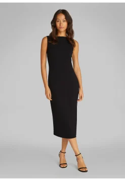 Damen Midikleid SCUBA CREPE MIDI SLASH DRESS