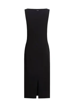 Damen Midikleid SCUBA CREPE MIDI SLASH DRESS