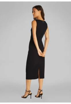 Damen Midikleid SCUBA CREPE MIDI SLASH DRESS