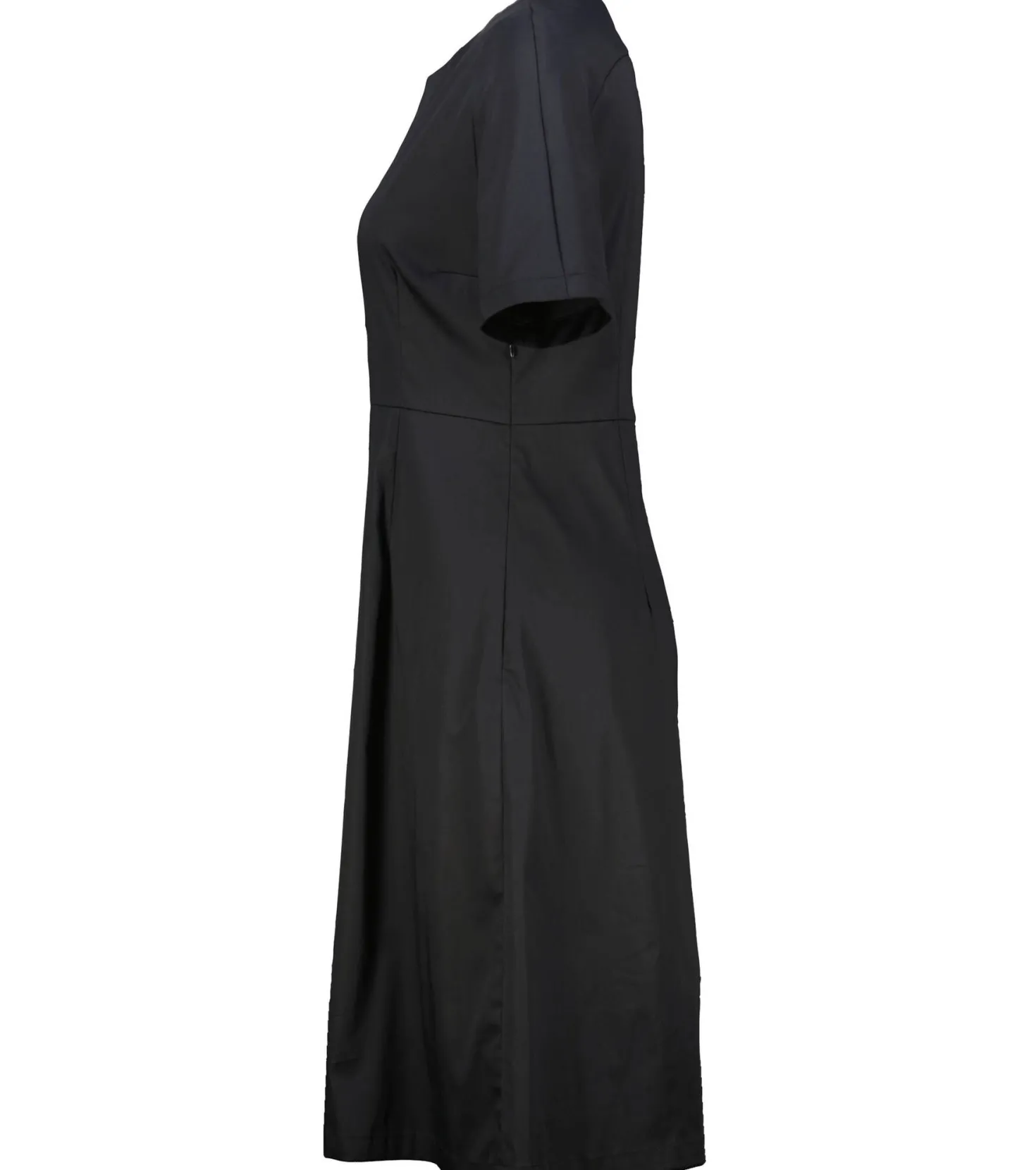 Damen Midikleid WAISTED CREW NECK Regular Fit