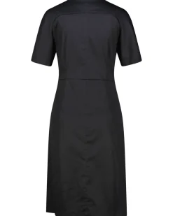 Damen Midikleid WAISTED CREW NECK Regular Fit