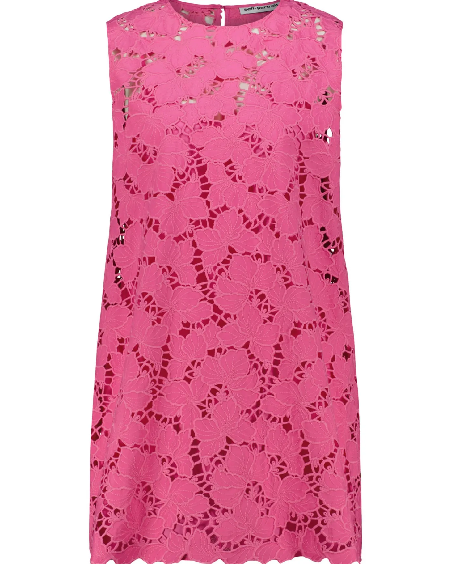 Damen Minikleid COTTON LACE MINI DRESS