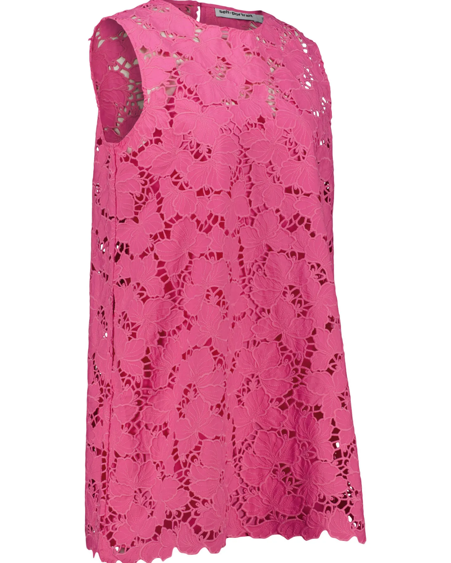 Damen Minikleid COTTON LACE MINI DRESS