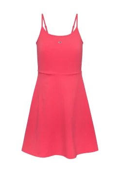 Damen Minikleid TJW ESSENTIAL STRAP FLARE DRESS Slim Fit