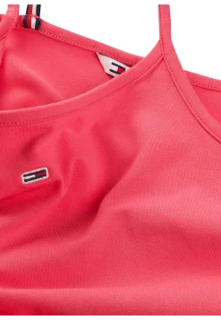 Damen Minikleid TJW ESSENTIAL STRAP FLARE DRESS Slim Fit