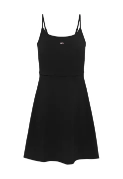 Damen Minikleid TJW ESSENTIAL STRAP FLARE DRESS Slim Fit