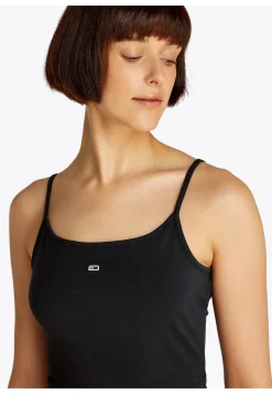 Damen Minikleid TJW ESSENTIAL STRAP FLARE DRESS Slim Fit