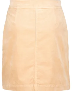 Damen Minirock aus Stretch-Samt