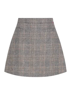 Damen Minirock aus Wollmix