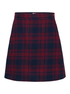 Damen Minirock mit Bio-Baumwolle TJW CHECK MINI SKIRT