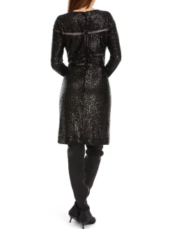 Damen Paillettenkleid