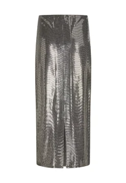 Damen Paillettenrock