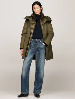 Damen Parka mit Kapuze