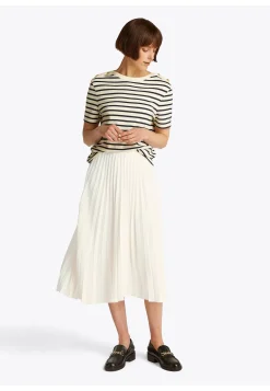 Damen Plisseerock FLUID PLEATED PULL ON MIDI SKIRT
