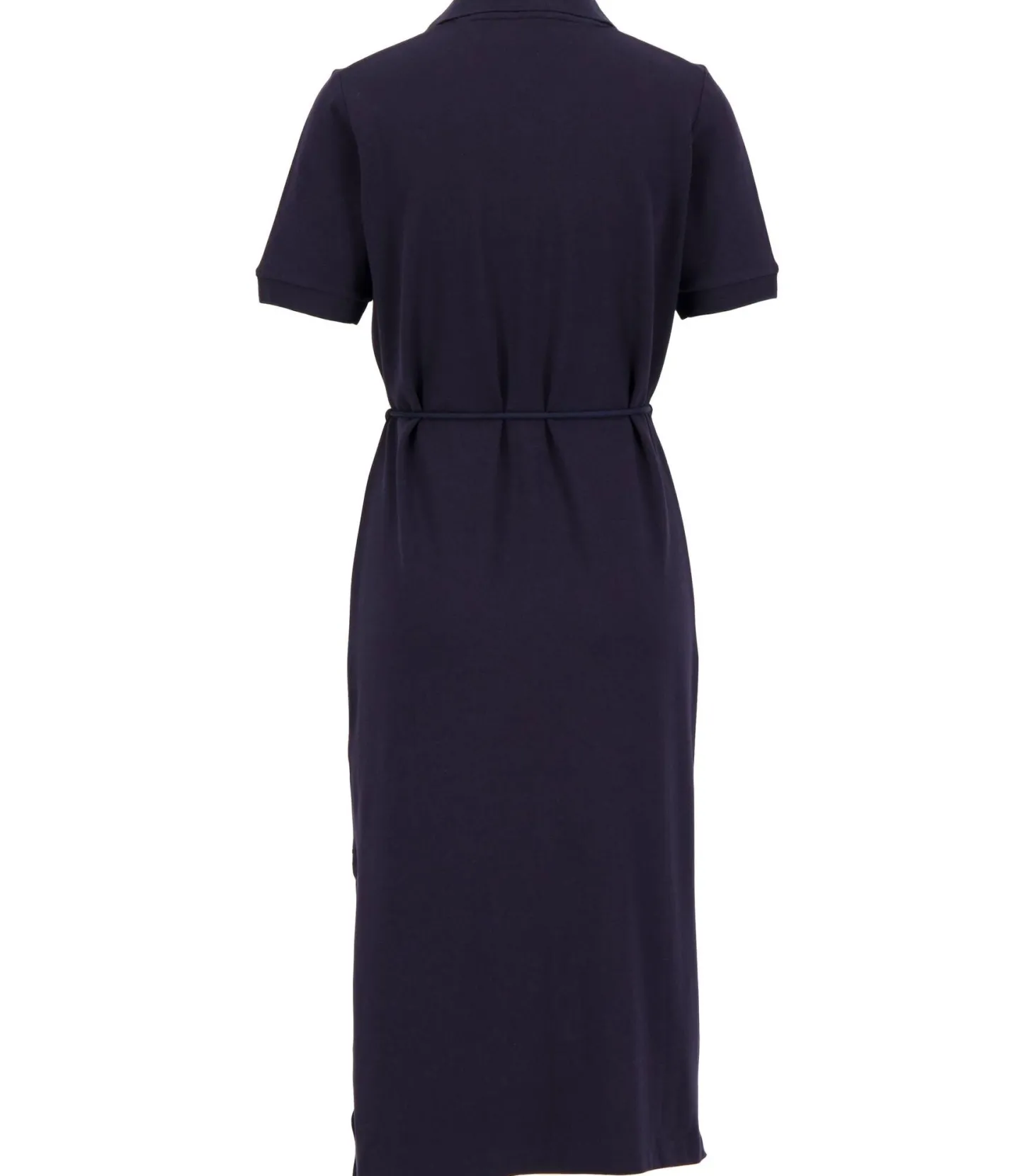 Damen Polokleid mit Bindegürtel