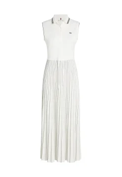 Damen Polokleid mit Falten