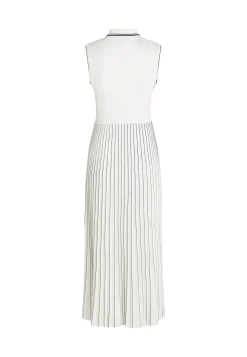 Damen Polokleid mit Falten