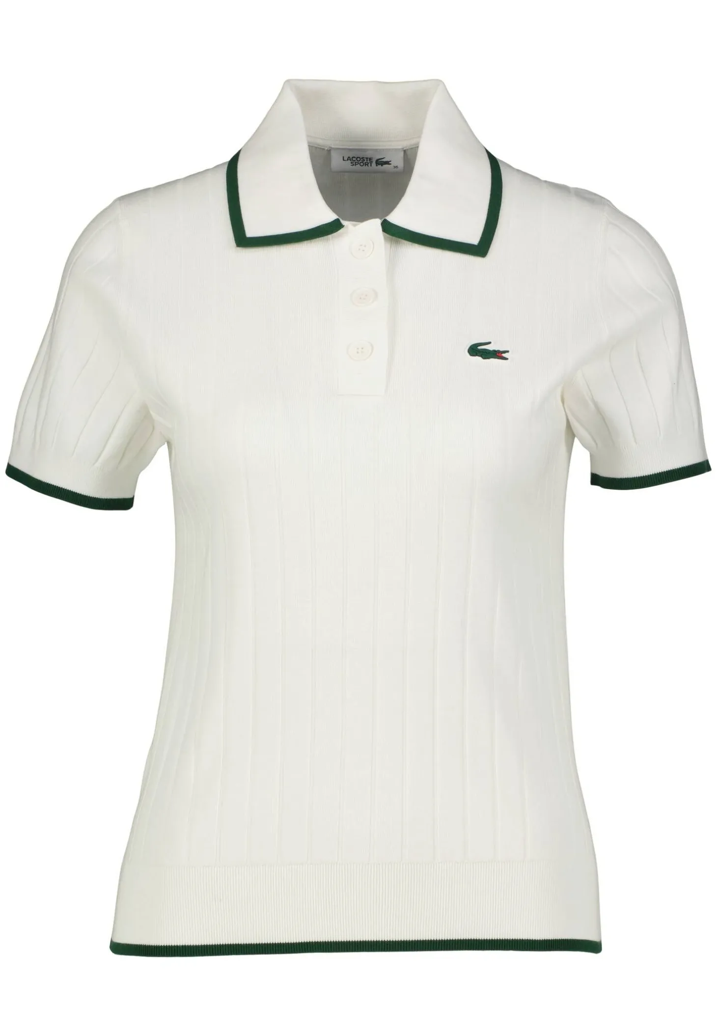 Damen Poloshirt aus Feinstrick