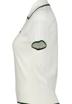 Damen Poloshirt aus Feinstrick