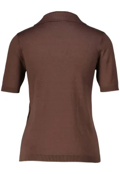 Damen Poloshirt mit Seide RONCOLO