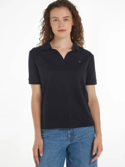 Damen Poloshirt mt Lyocell Relaxed Fit