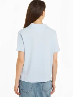 Damen Poloshirt mt Lyocell Relaxed Fit