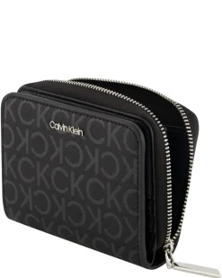 Damen Portemonnaie Logo mit Rundum-Reißverschluss