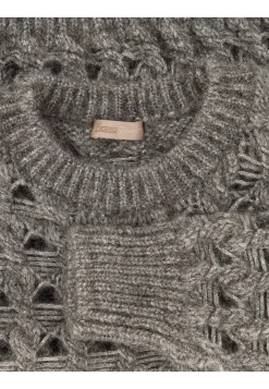 Damen Pullover aus Alpaka-Mix