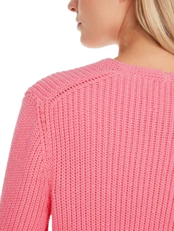 Damen Pullover aus Baumwollmischung