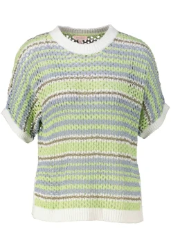 Damen Pullover aus Bändchengarn