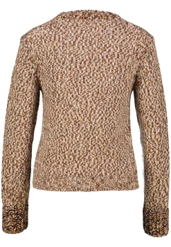 Damen Pullover aus Mouliné-Wolle