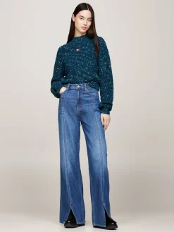 Damen Pullover Cropped Fit