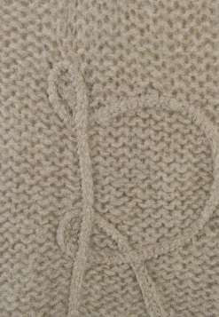 Damen Pullover mit Logo Strick