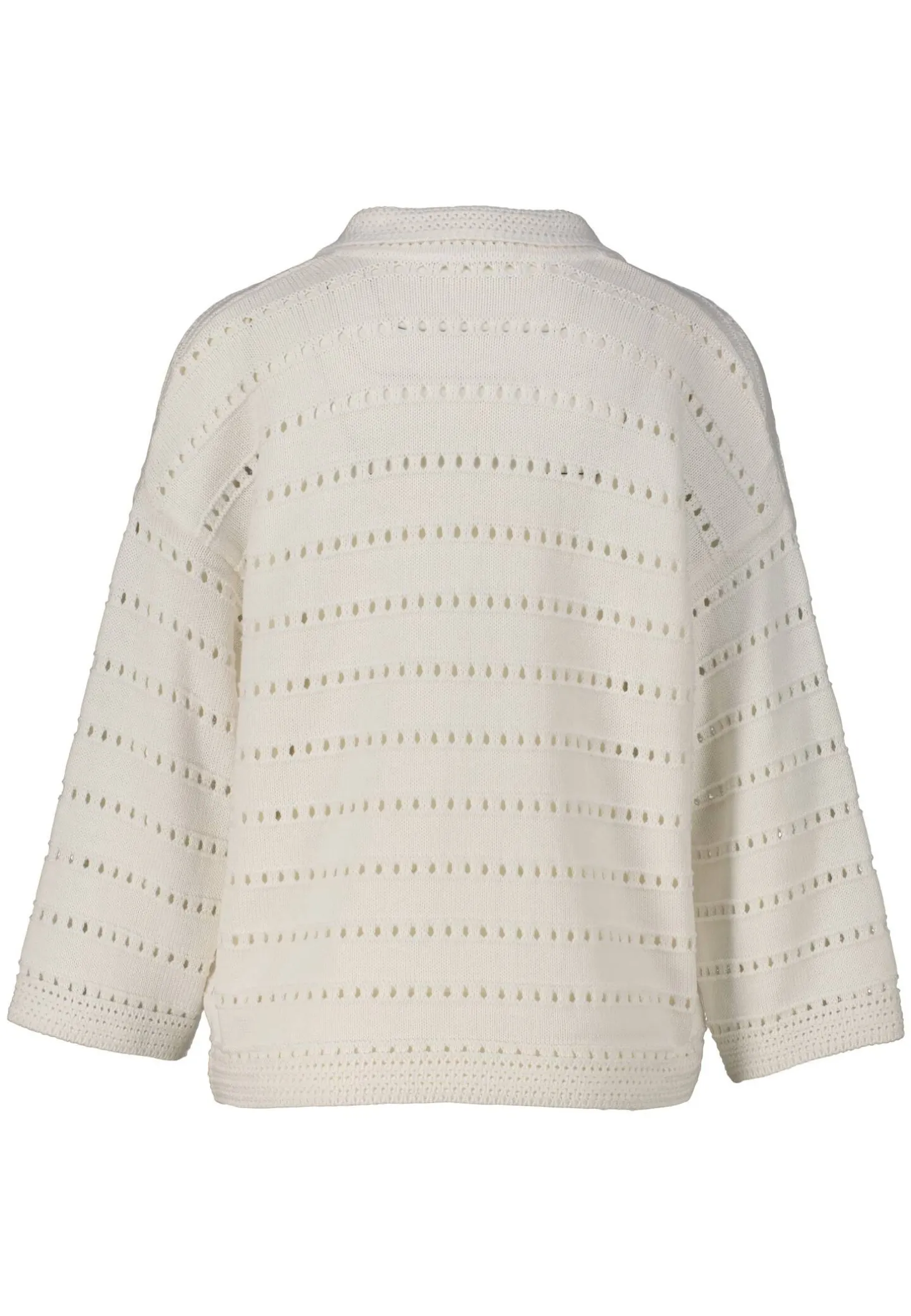 Damen Pullover mit Polokragen