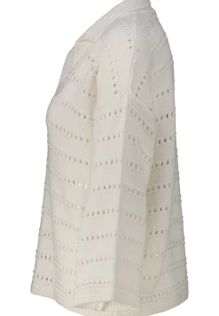 Damen Pullover mit Polokragen