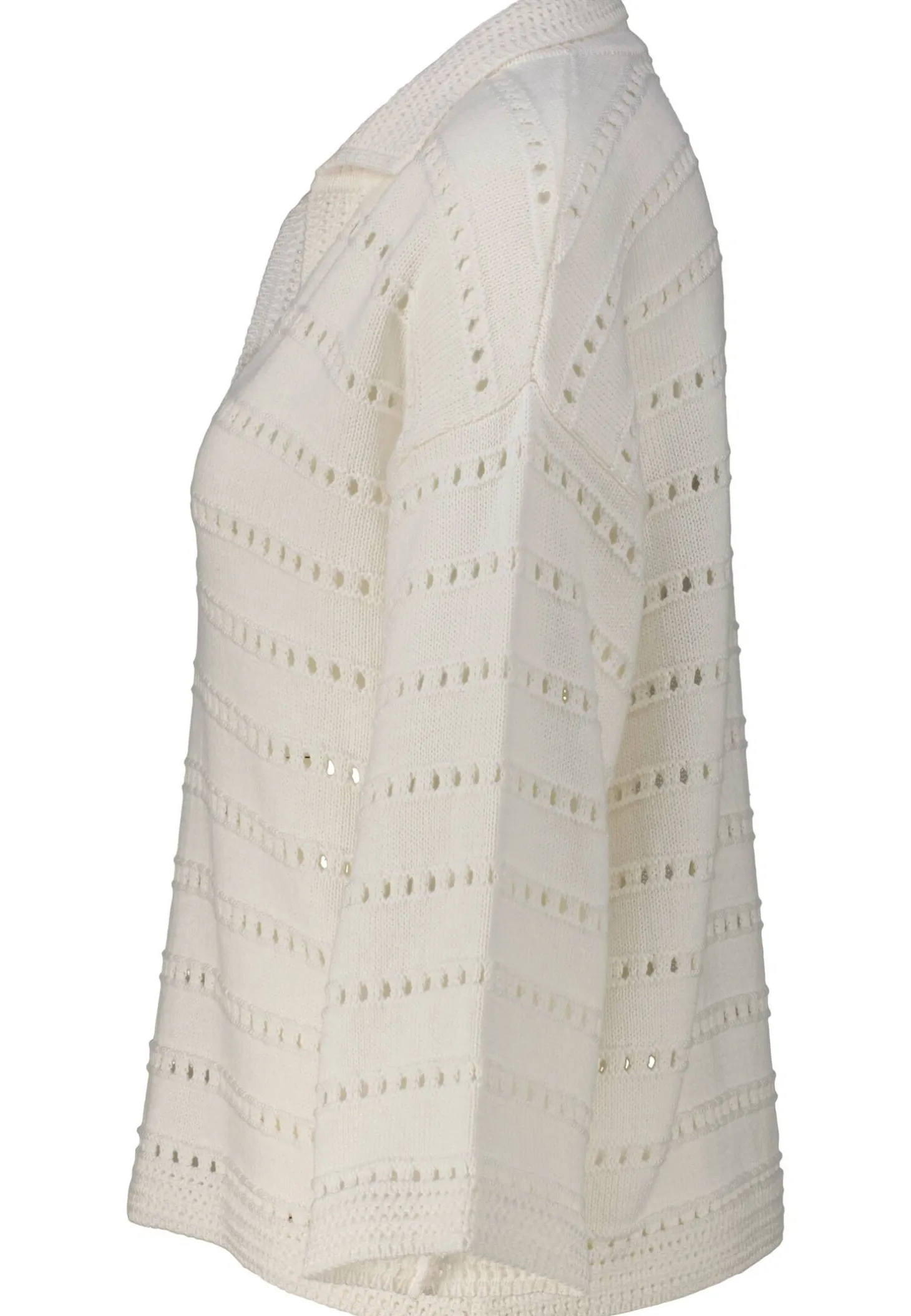 Damen Pullover mit Polokragen