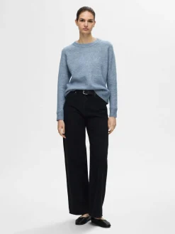 Damen Pullover SLFLULU mit Alpaka