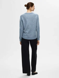 Damen Pullover SLFLULU mit Alpaka