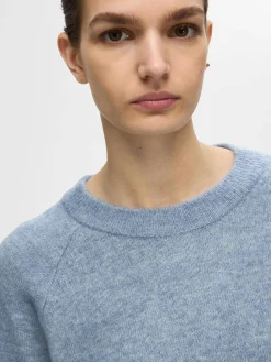 Damen Pullover SLFLULU mit Alpaka