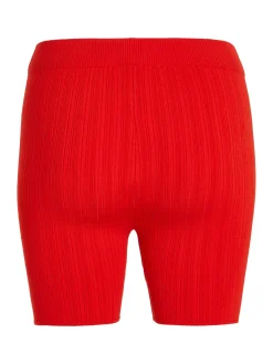 Damen Rippstrick-Shorts mit Lyocell