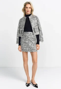 Damen Rock aus Pailetten